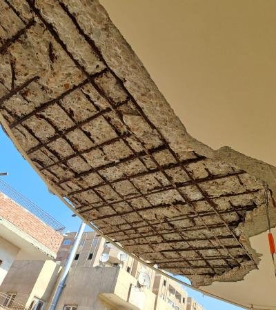 ترميم وتدعيم واعأدة تاهيل المنشأت